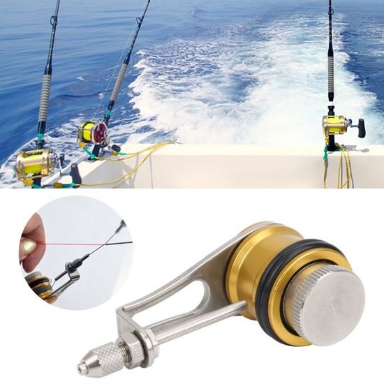 Bobine à Nœud De Pêche Portable GT PR - Métal 8.5x3.3cm - Neuf