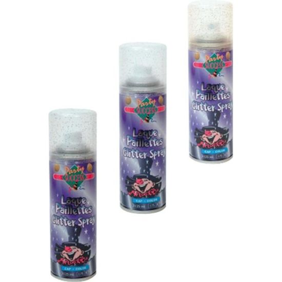 Spray à paillettes pour cheveux - GOODMARK - Multicolore - Intérieur - Adulte - Mixte