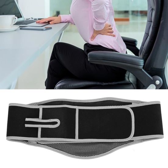 Ceinture Chauffante Vibrante COMFIER - 2 Niveaux De Chaleur, 3 Modes Massage, 147 Cm Ajustable, Arrêt Auto 30 Min