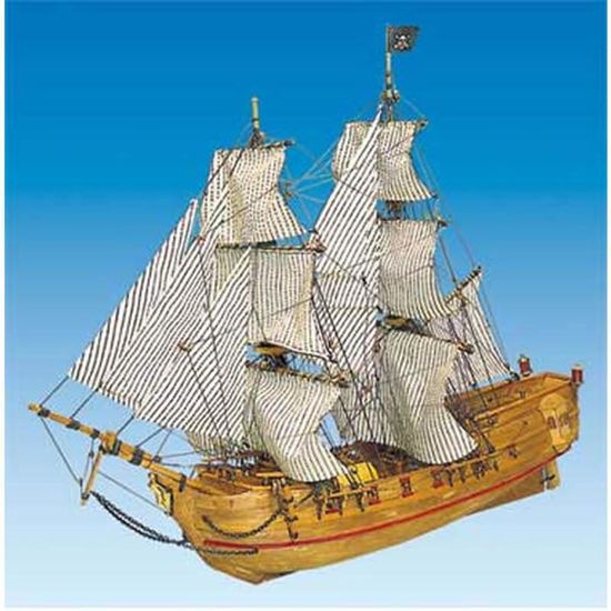 Kit Modèle De Bateau Pirate En Bois - Maquette à Monter, Expérience Scientifique Pour Enfants 7-14 Ans - 4