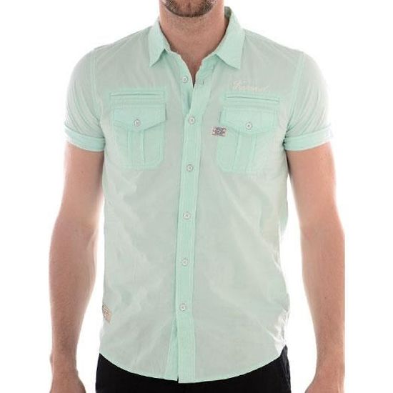 Chemise Kaporal 5 Jeans Homme Kaput Vert D Eau Vert D Eau Cdiscount Pret A Porter