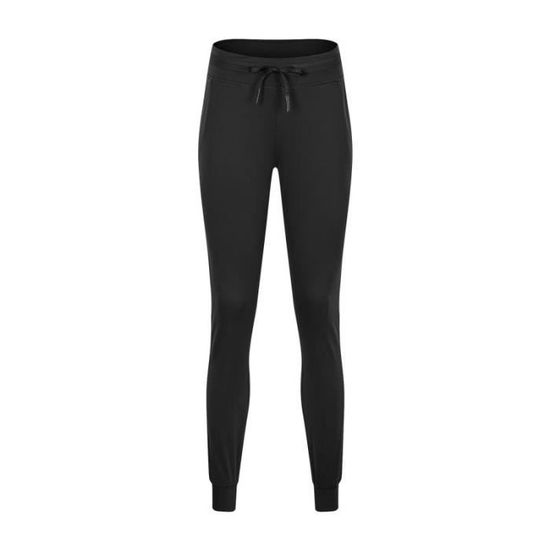 Heekpek Pantalon Jogging Femme En Coton Pantalon Jogging Femme Chic Lastique Taille Haute Avec Poche Pantalon