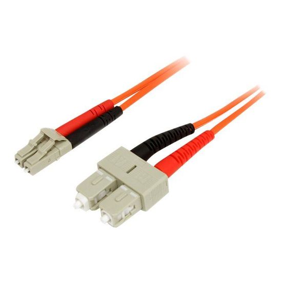 STARTECH Câble patch à fibre optique duplex 50/125 multimode 2 m LC - SC