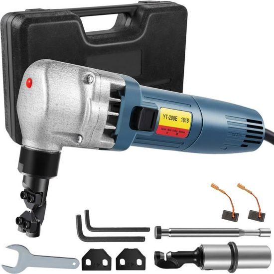 Grignoteuse Électrique à Tôle 1,8 mm VEVOR YT200E 1818A+B 380W