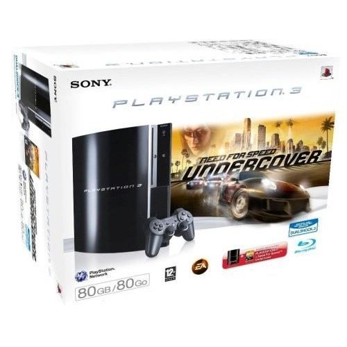 Console De Salon - Sony PS3 - 80 Go - Bundle - Nfs Undercover
