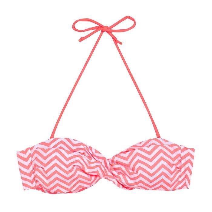 UP2GLIDE Haut de maillot de bain Emily - Femme - Rouge corail