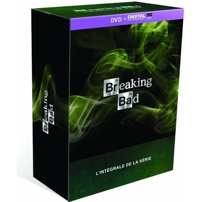 DVD Coffret intégrale breaking bad Saisons 1 à 5
