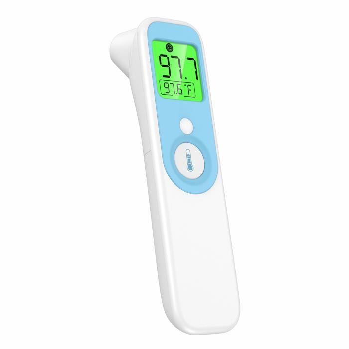 Bébé Thermomètre Frontal et Oreille, ELERA Thermomètre Numérique Infrarouge pour Enfant, Adulte, avec Fonction Mémoire de 40 Données