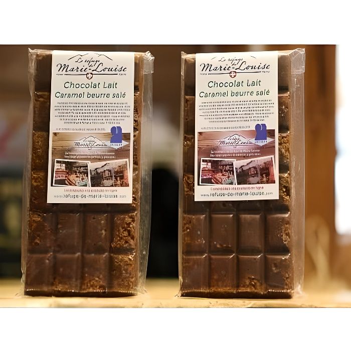 Chocolat de Savoie au lait caramel beurre salé