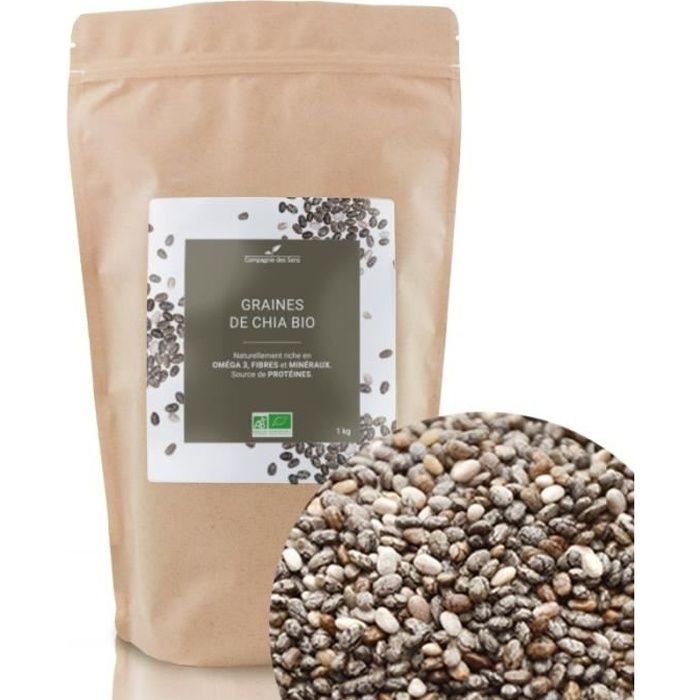Graines de Chia BIO - Graines en vrac - 1kg