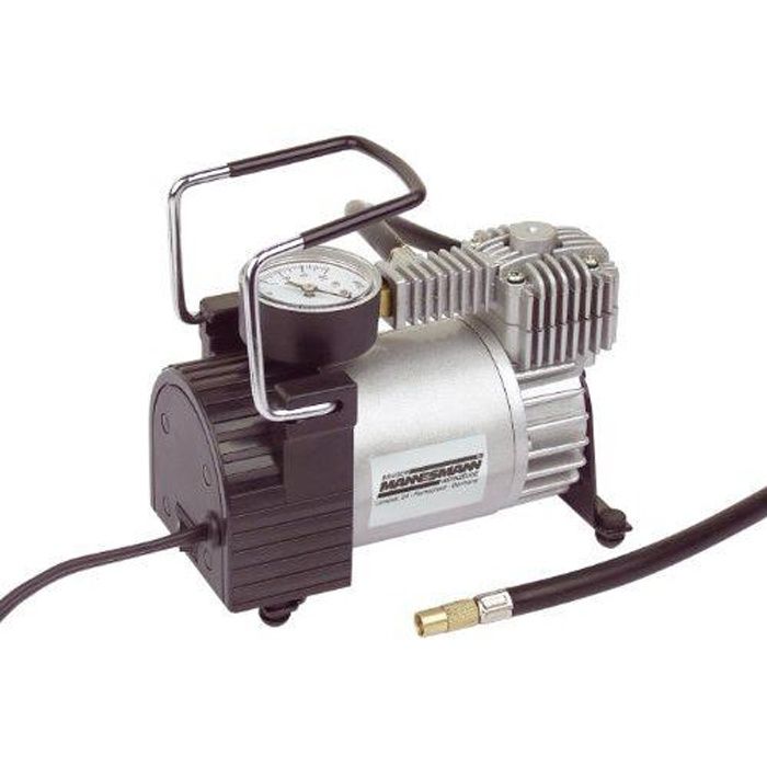 Brüder Mannesmann Mini compresseur 12 V Aluminium