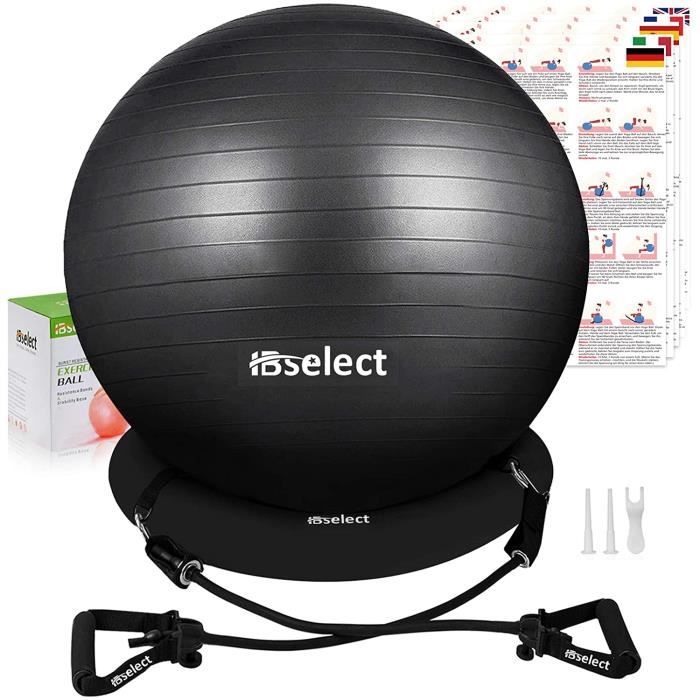 Ballon Grossesse Ballon Gym et de Grossesse décathlon Gym Ball fitball swissball Sitting Ball Ballon de Grossesse avec Base de 6