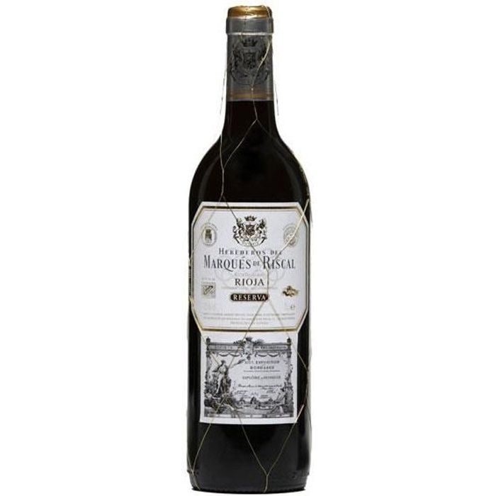 Vin Rouge. Marqués de Riscal Reserva - 37,5 Cl.