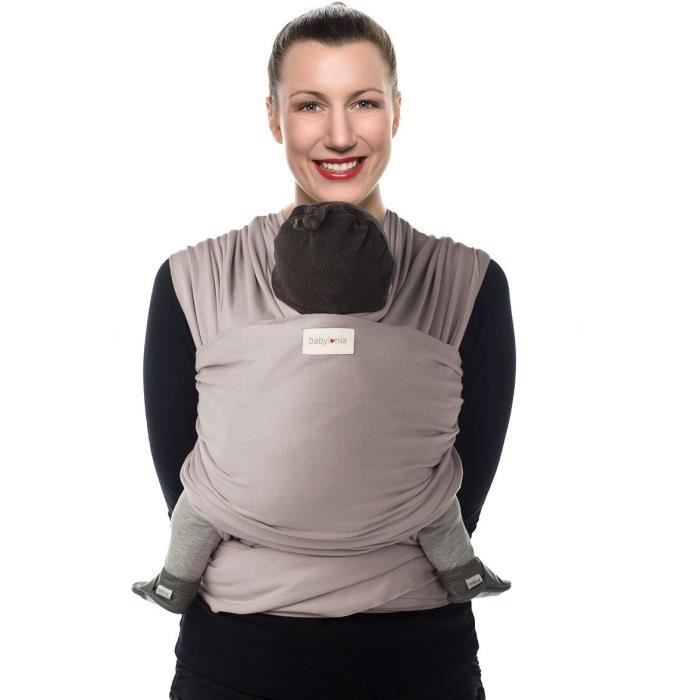 Écharpe De Portage - Babylonia Baby Carriers - Modèle TRICOT-SLEN En Bambou - Porte-Bébé Sans Noeud - 100% Coton Organique - 500 ...