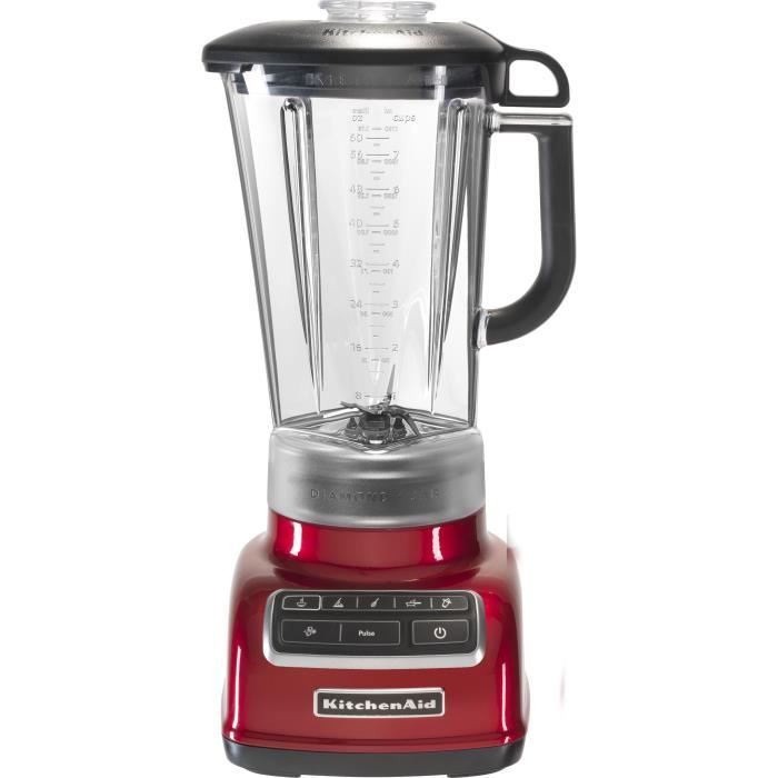 KITCHENAID 5KSB1585ECA Blender 1,75 L - 7 vitesses - 550 W - Rouge pomme d'amour