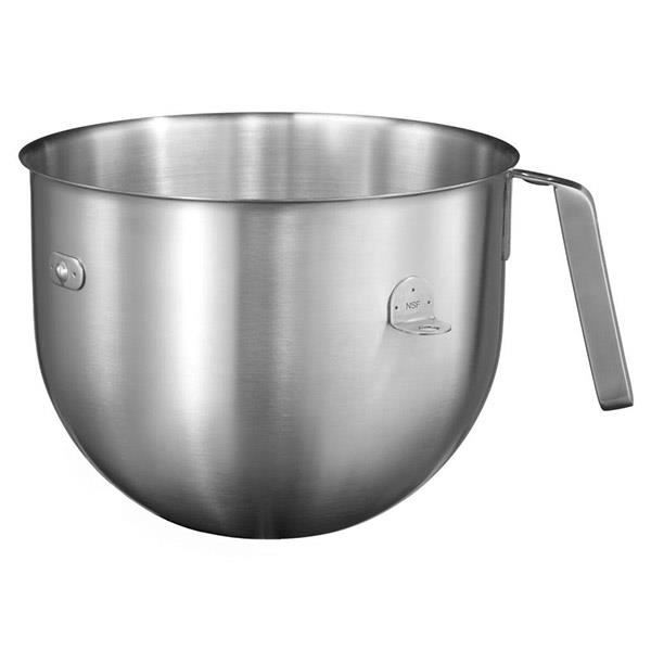 Kitchenaid - bol 6.9l inox brossé à poignée pour artisan professionnel - 5kc7sb
