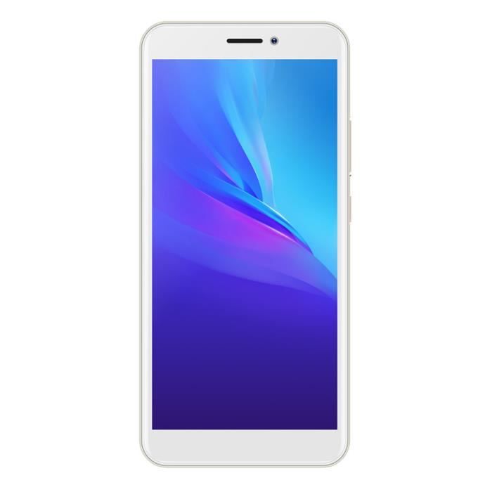 Konrow Star 55 Max (Double SIM - 4G - Écran 5.5'' - 32 Go, 3 Go RAM) Or - Tout Opérateurs 5,45'' Jaune
