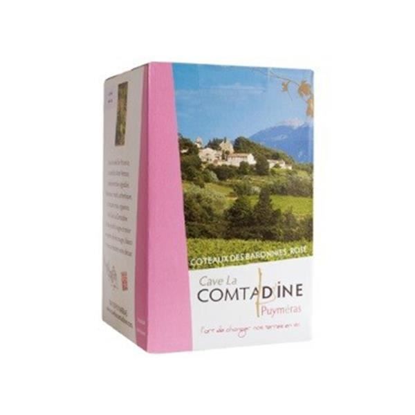 Vin Rosé - 5 Litres - Indication Géographique Protégée Méditérranée - rosé - 5 L - Bag in Box - vin tranquille