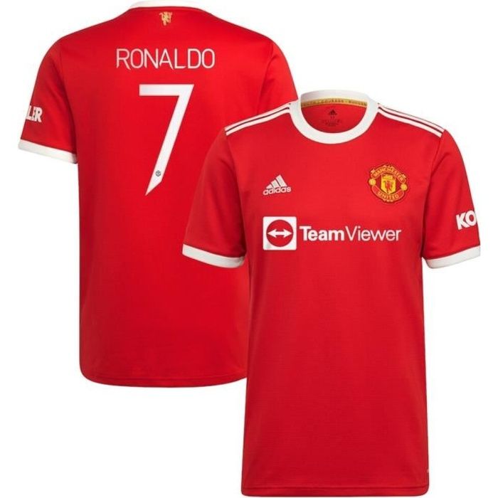 Maillot MANCHESTER UNITEDx Ronaldos 2022 Sweat Maillot de Football Collection Homme Adulte - Rouge