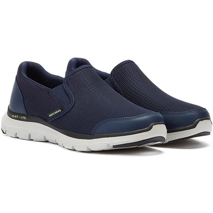 Skechers Flex Advantage 4.0 - Tuscany Baskets Bleu Marine Pour Hommes - EU 46