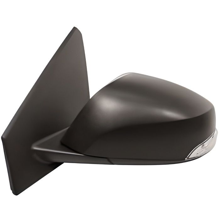 Rétroviseur gauche électrique pour RENAULT MEGANE III ph.2, 2012-2014, dégivrant clignotant, Noir.