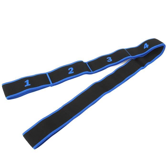 TEMPSA Résistance Bande Élastique Latin Yoga Fitness Sport Bleu