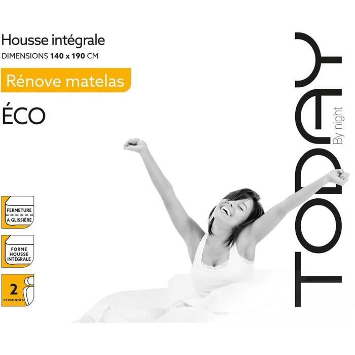 Rénove-matelas housse 140x190 cm RENOVE