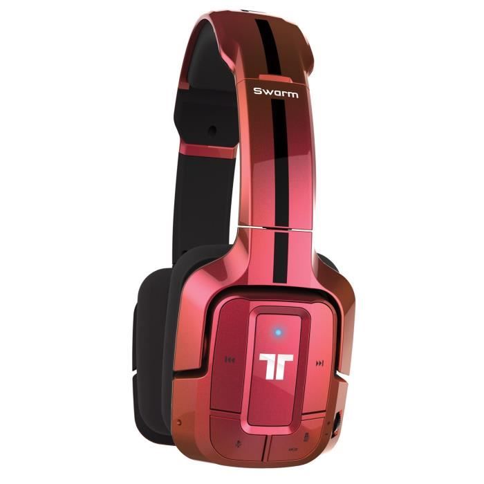 Tritton casque Gaming SWARM rouge