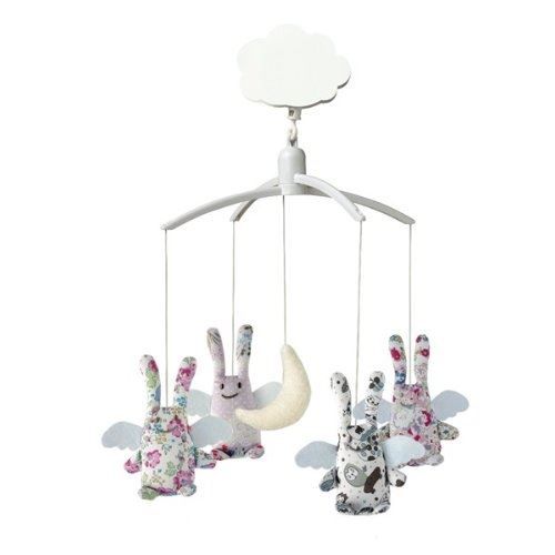 MOBILE MUSICAL ANGE LAPIN LIBERTY