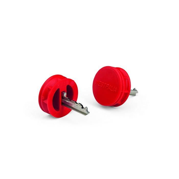 Westfalia E Clé Clé réversible de Rotation, Lot de 2 - 942001513252