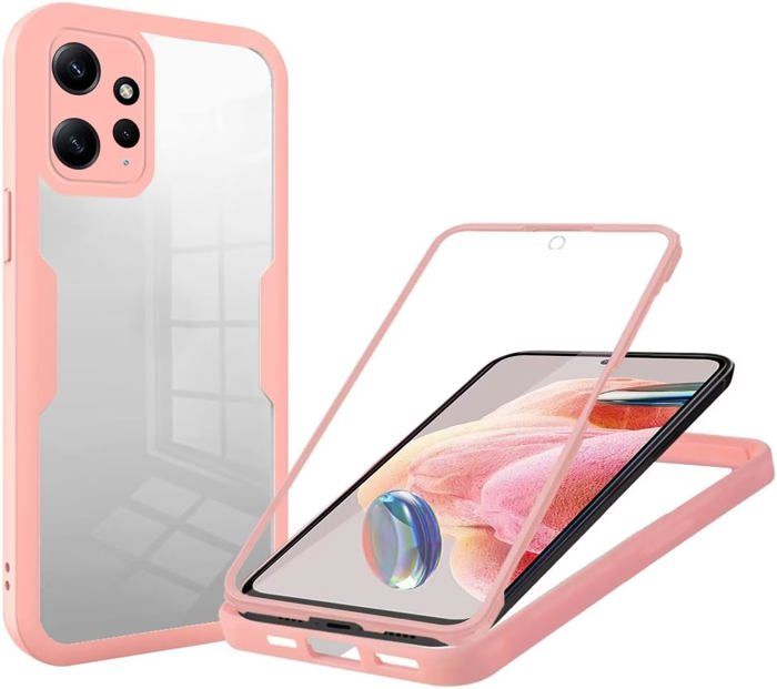 Coque Silicone Transparente 3D Pour Xiaomi Redmi Note 14 Pro - Protection 360° Avant Et Arrière
