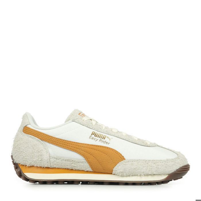PUMA Easy Rider Nylon, Baskets homme Warm White Caramel Latte