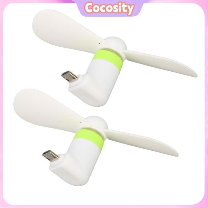 Cocosity ventilateur de smartphone Mini Ventilateur de Téléphone Portable 2 Pièces Ventilateur de Téléphone gps detachee - Cocosity
