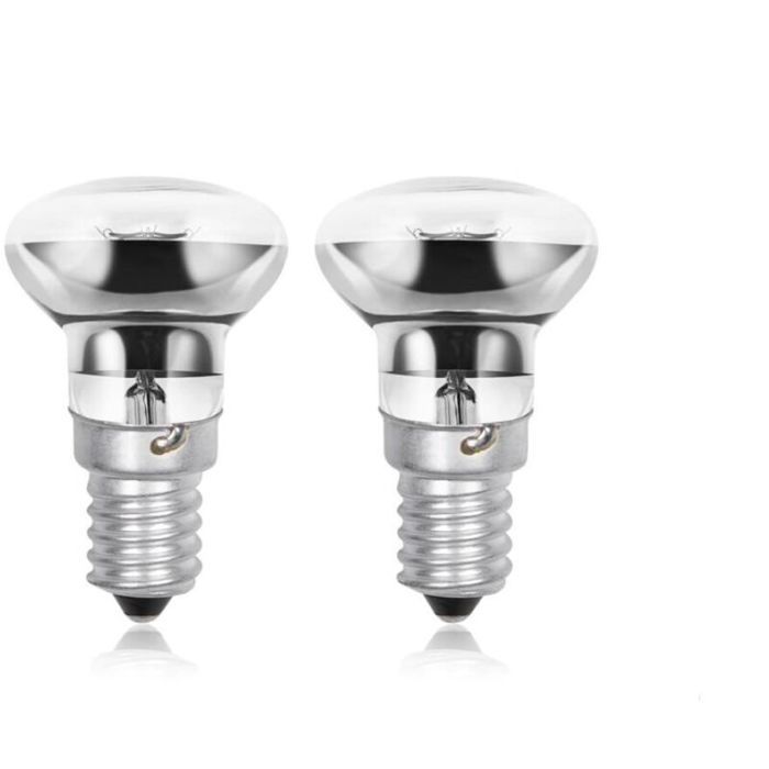 (2-Pack)25W R39 E14 Ampoule Lampe Lave Ampoules Réflecteur SES Petite Vis Edison Ampoule Chauffante pour Lampe Lave Blanc Cha