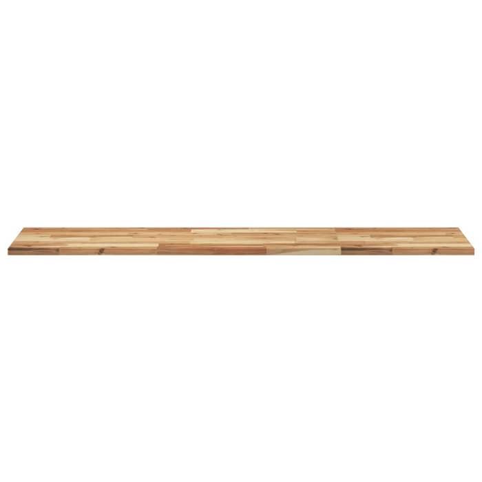 MEUBLE DE SEJOUR Brun - MODE étagères - flottantes 3 pcs - 160x40x2 cm acacia massif à lhuile Nettoyer facile_09_1562