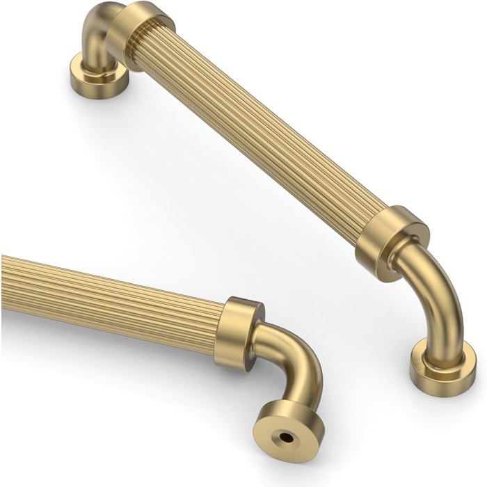 Poignées De Meuble Pour Cuisine Installation Facile 128 Mm Lot De 10 Bronze Champagne Tiroirs Et Placards
