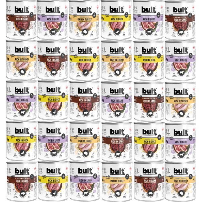BULT MIX 4 SAVEURS - pâtée pour chien - 30 x 800 g