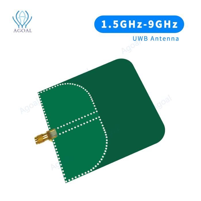 Antenne large bande omnidirectionnelle UWB-1 de remplacement 5W
