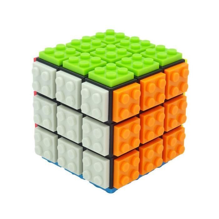 Gobus Warrior W 3x3x3 – Cube Speedcube Sans Autocollant – Couleur Gelée – YongShi W