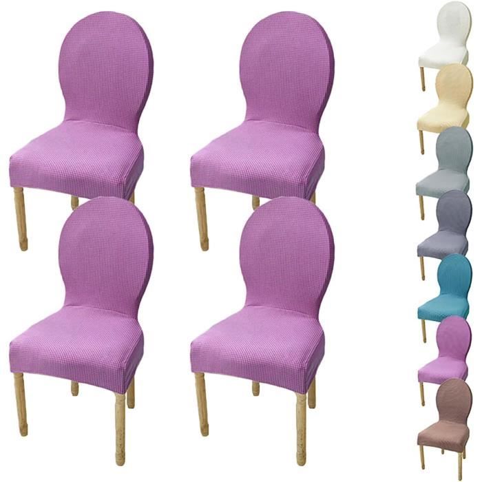 Dossier Rond Housse De Chaise Extensible Lot De 246 Housse De Chaise