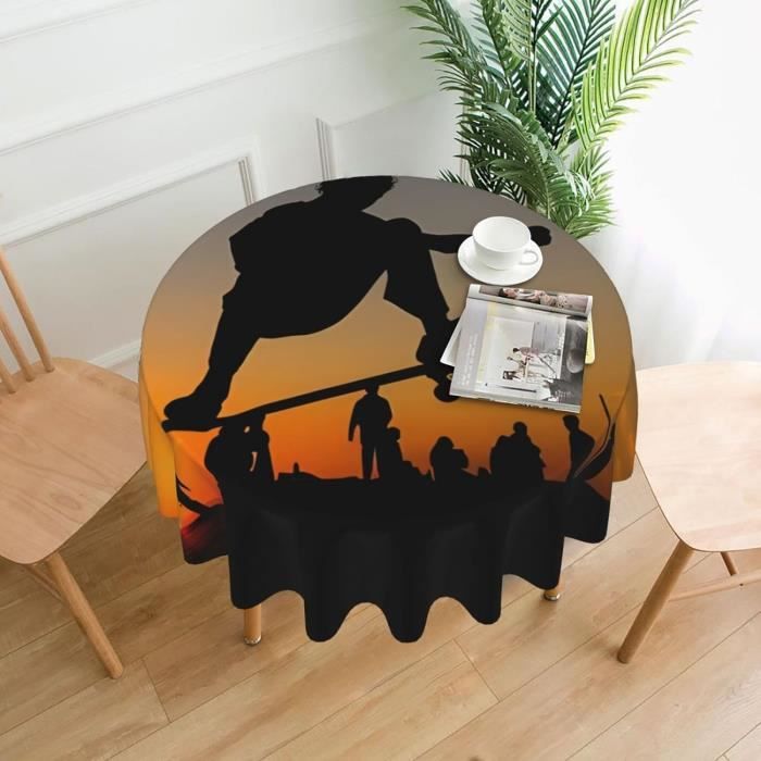 Eiuflka Nappe Ronde Ajustée élastique Pour Intérieur Ou