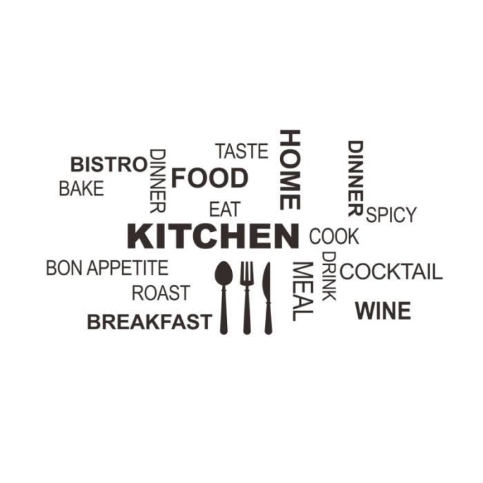 Kitchen decal stickers ref t-mk1247