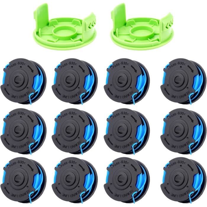 Lot De 4 Capuchons Pour Bobine De Débroussailleuse Black Decker Gl7033 Gl8033 Gl9035[H987