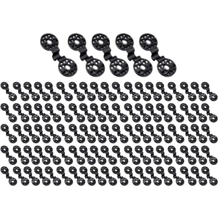 25 PCS CLIPS De Filet D'ombrage Pince Pinces Pour Serré Agrafes À Linge