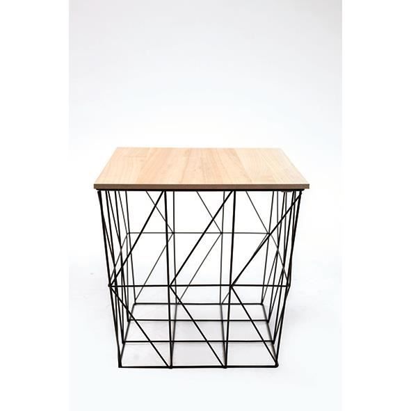 table d'appoint gigogne - intempora - s-m-l - métal - contemporain - design