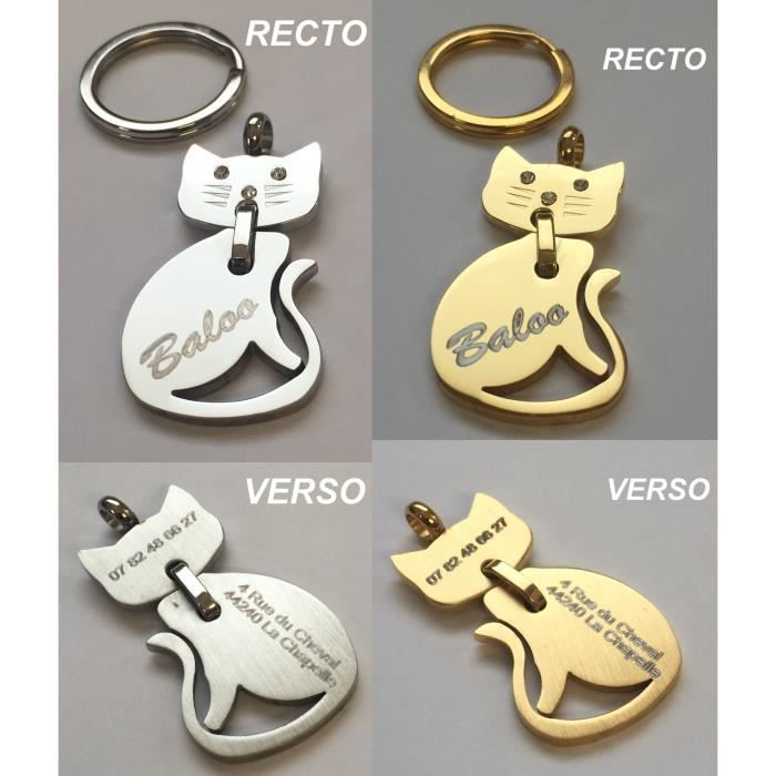 Medaille Bijou Pour Chat Gravure Nom Adresse Telephone Doree Cdiscount Medaille Bijou Pour Chat Gravure Nom Adresse Telephone Doree Cdiscount