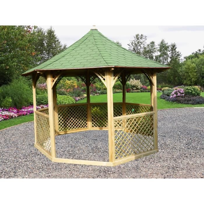 Pergola Ronde Bois Pas Cher Gloriette Bois Achat Vente Pas Cher
