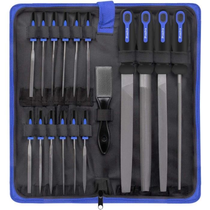 Kit De 6 Limes En Métal – Pour Bois, Métal, Plastique… Idéal Bricolage, Menuiserie, Modelisme