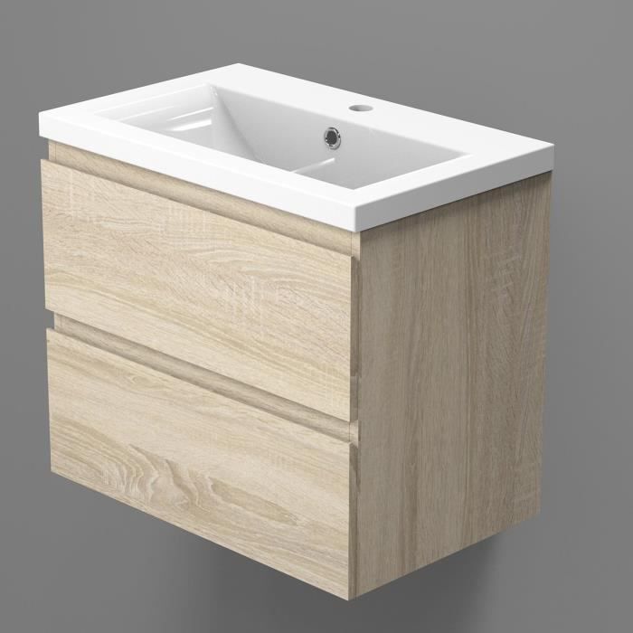 Meuble Lave Mains A Suspendre Avec Lavabo Ceramique Meuble De