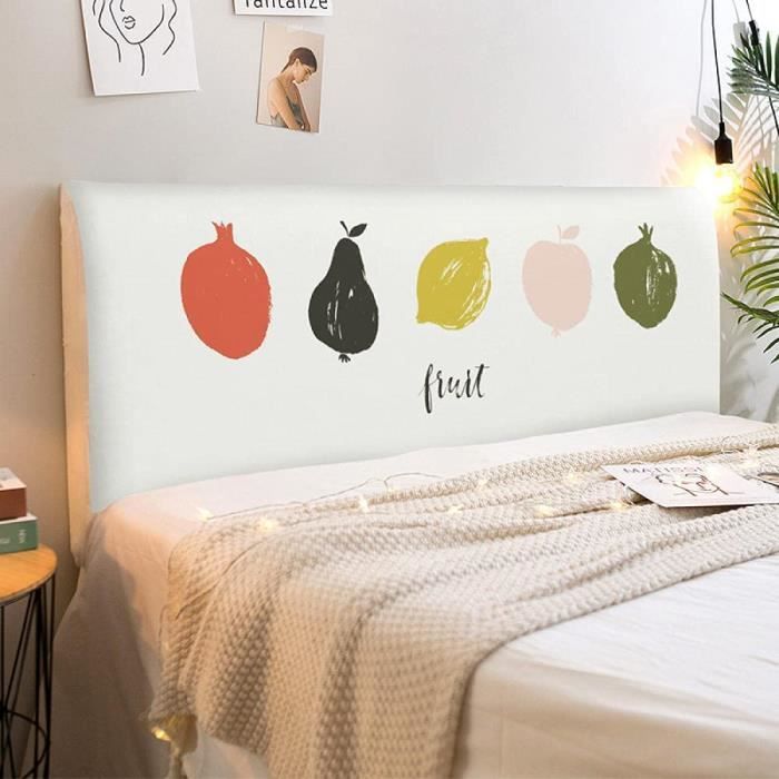 Housses De Tête De Lit Feuille Motif Couverture De Tête De Lit Housse